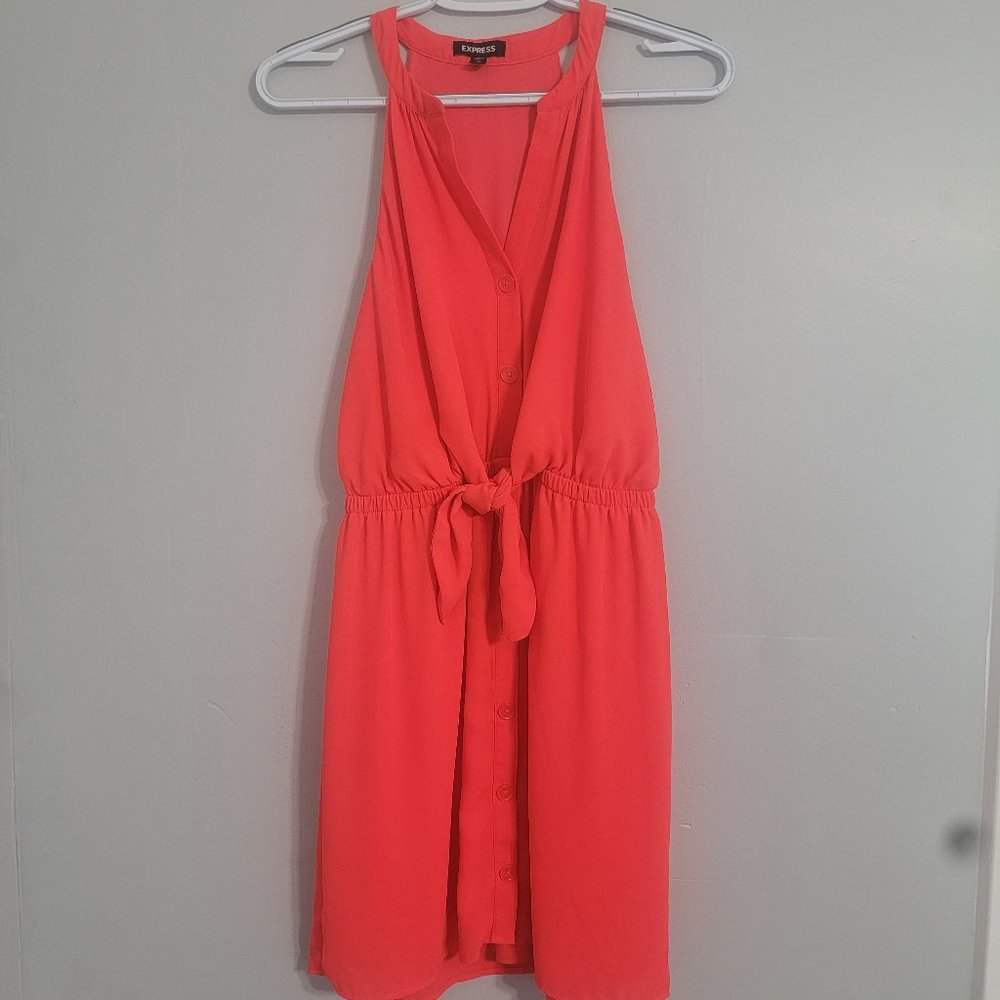 Size small front tie dress from Express